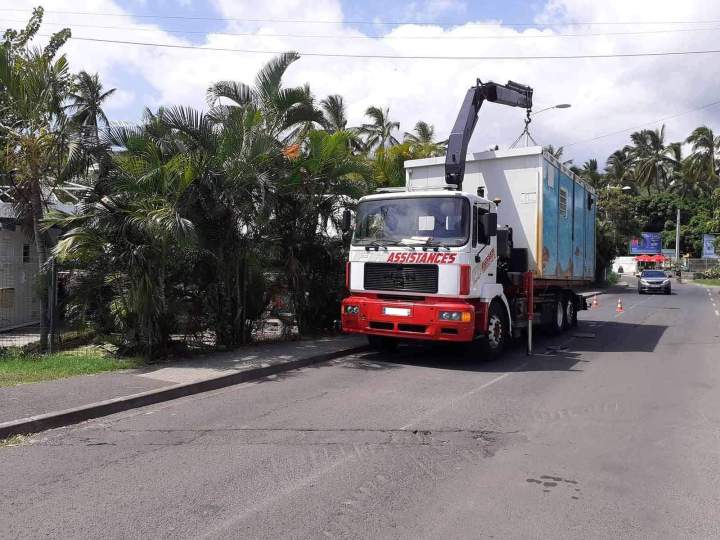 Transport de matériaux La Réunion