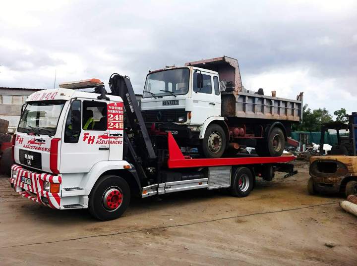 Un remorquage dans les plus brefs délais