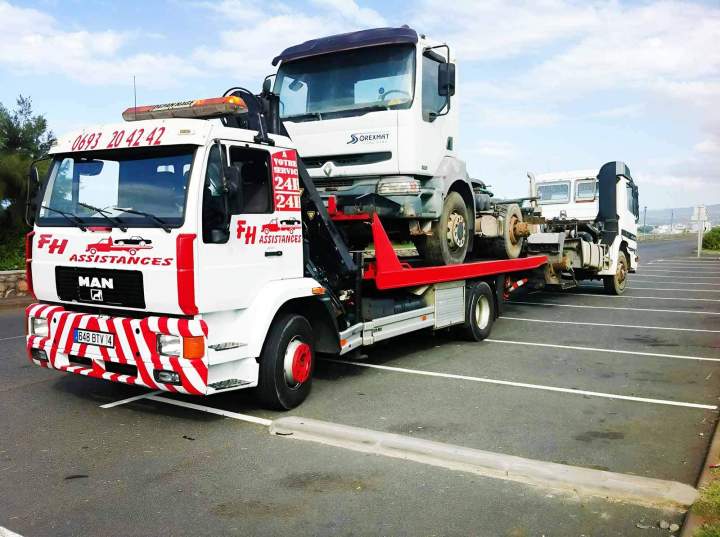 Remorquage de véhicules La Réunion
