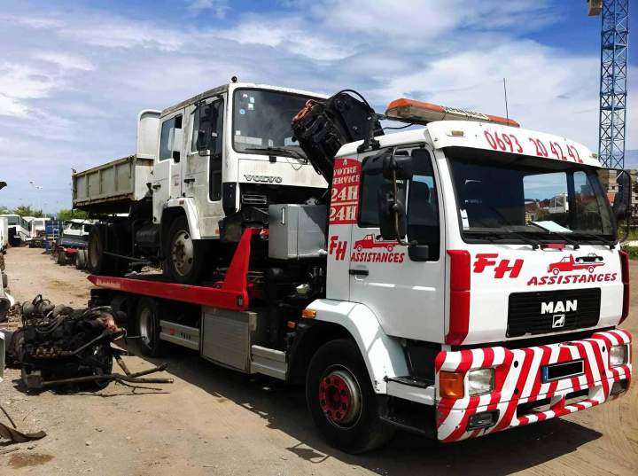 Remorquage poids lords La Réunion