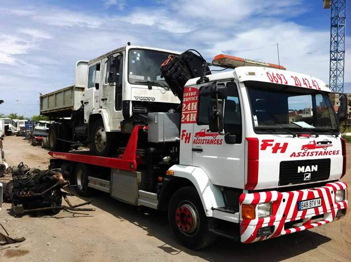 Remorquage poids lords La Réunion